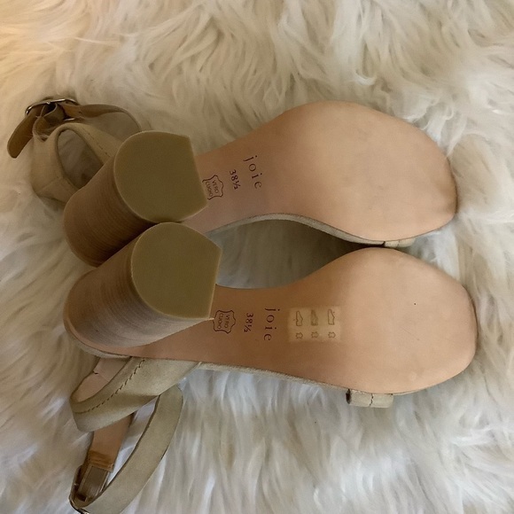 NWOB Joie Okaba Suede Ankle Strap Heels Sz-8.5 - Picture 8 of 8